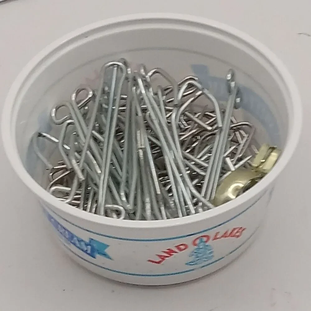 Drapery Curtain Metal Hooks Assorted Lot See Photos